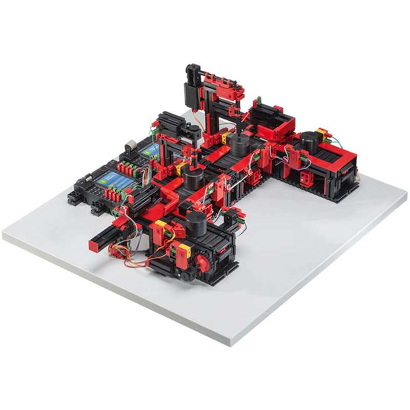 fischertechnik Training Models - Indexed Line with 2 Machining Stations 9v