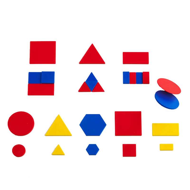 EDX Education - Attribute Blocks - Relational - 60pcs Box