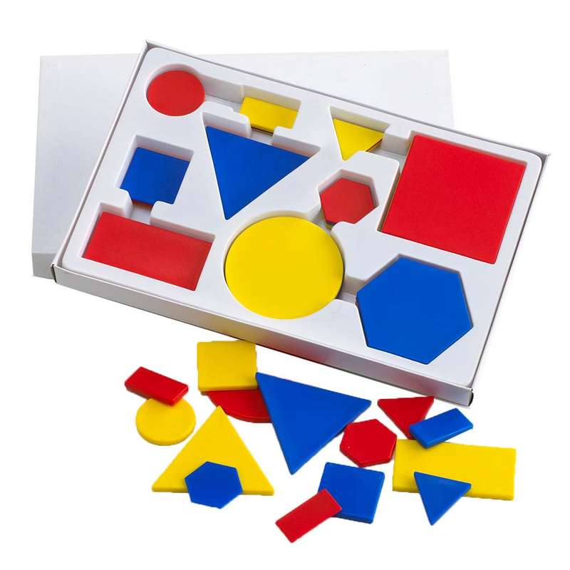 EDX Education - Attribute Blocks - Relational - 60pcs Box