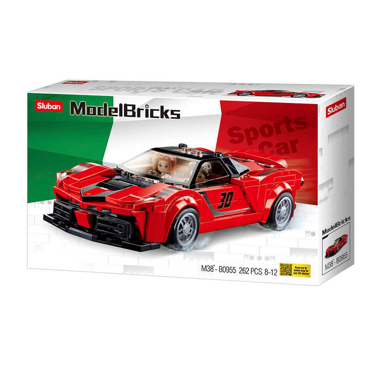 Sluban - Model Bricks - Racing Car - 262pcs