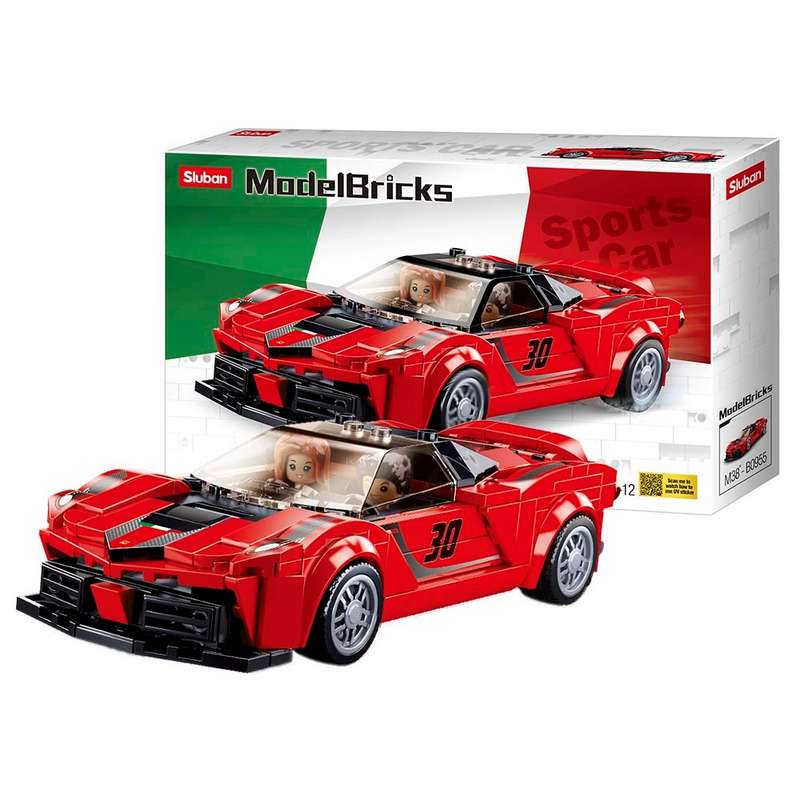 Sluban - Model Bricks - Racing Car - 262pcs