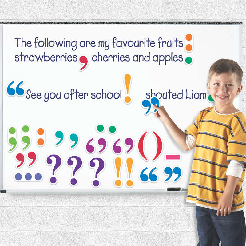 Learning Resources - Magnetic Punctuation Demonstration Set