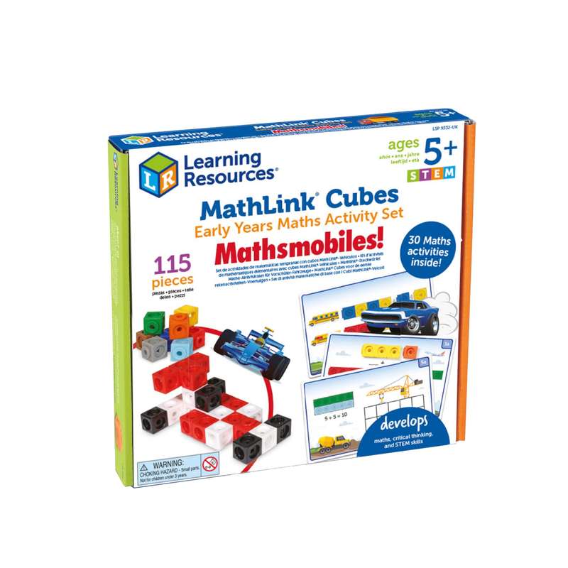 Learning Resources - MathLink® Cubes Early Maths Activity Set - Mathmobiles