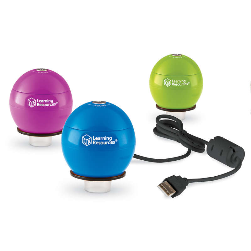 Learning Resources - Zoomy 2.0 Handheld Digital Microscope - Blue