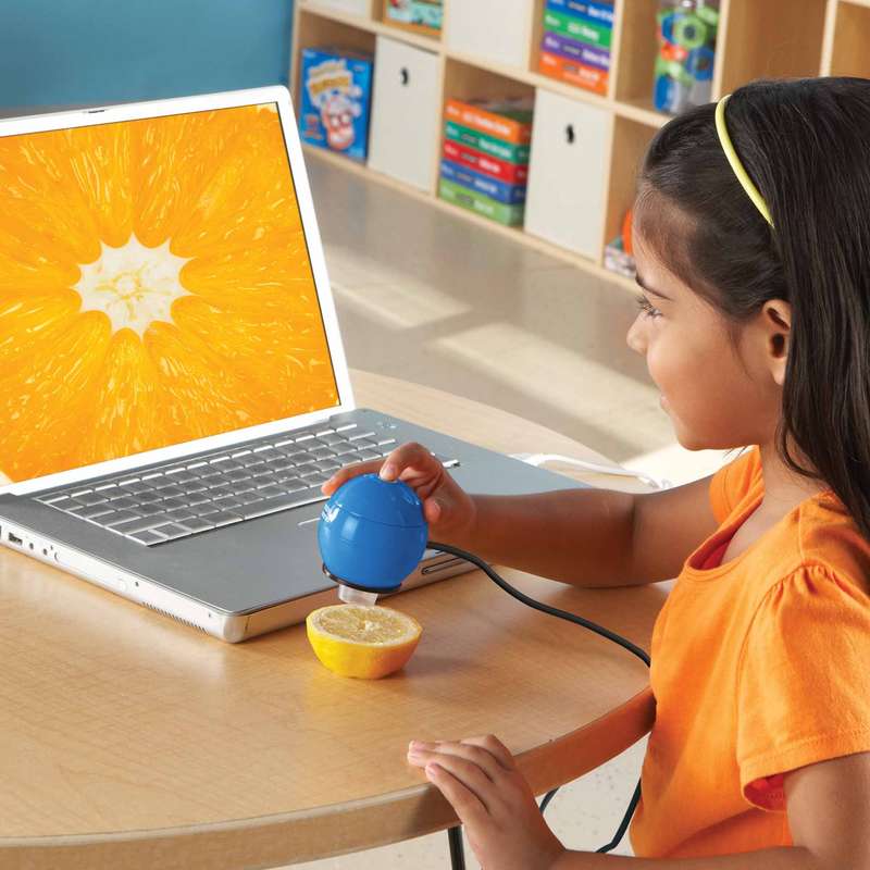 Learning Resources - Zoomy 2.0 Handheld Digital Microscope - Blue