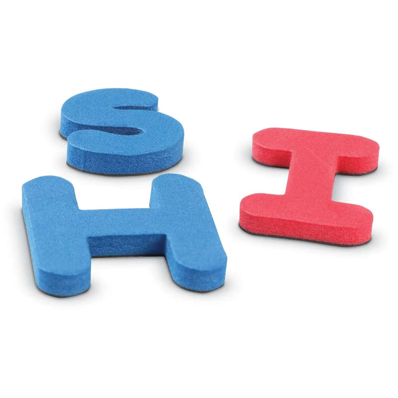 Learning Resources - Soft Foam Magnetic Letters - Upper & Lowercase