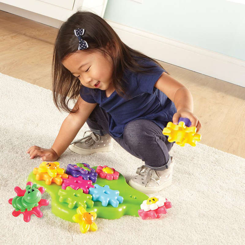 Learning Resources - Gears! Gears! Gears!® - Jr Flower Garden Build & Spin