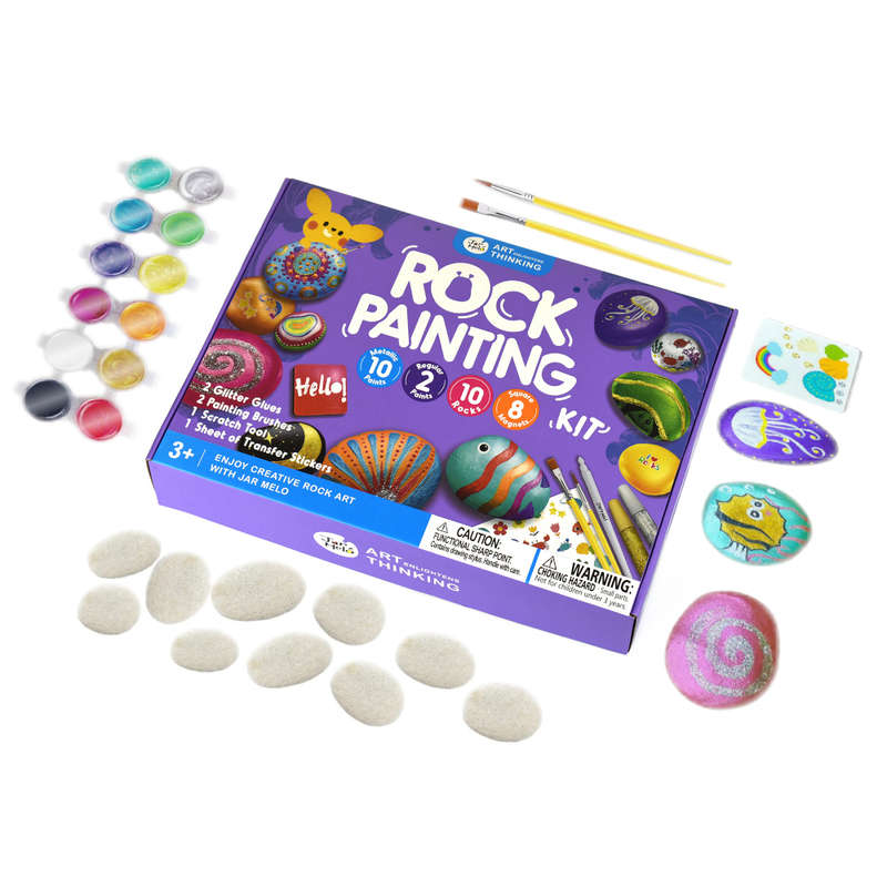Jar Meló - Rock Painting