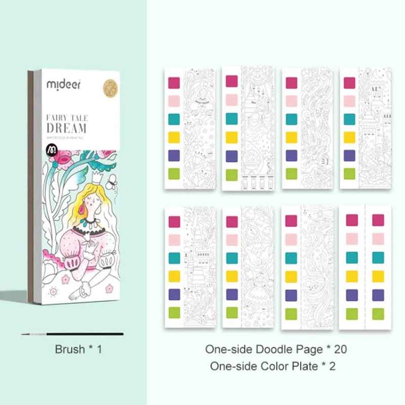 Mideer - Fairy Tale Dream Watercolour Painting Set