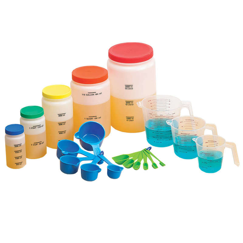 EDX Education - Volume Measuring Set - Liquid - 19pcs