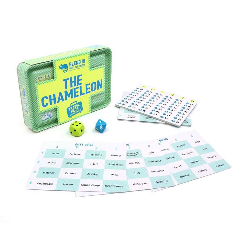 Big Potato Games - The Chameleon - Strategic Family Game - Travel Size - 3-8 Players