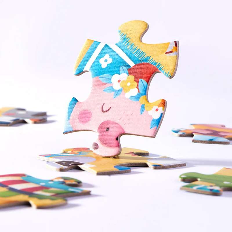 Mideer - Level Up Puzzles Set - 4-in-1 - Transport