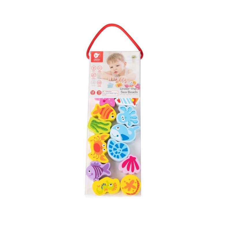 Classic World - Lacing Beads - Under-the-Sea - 13pcs