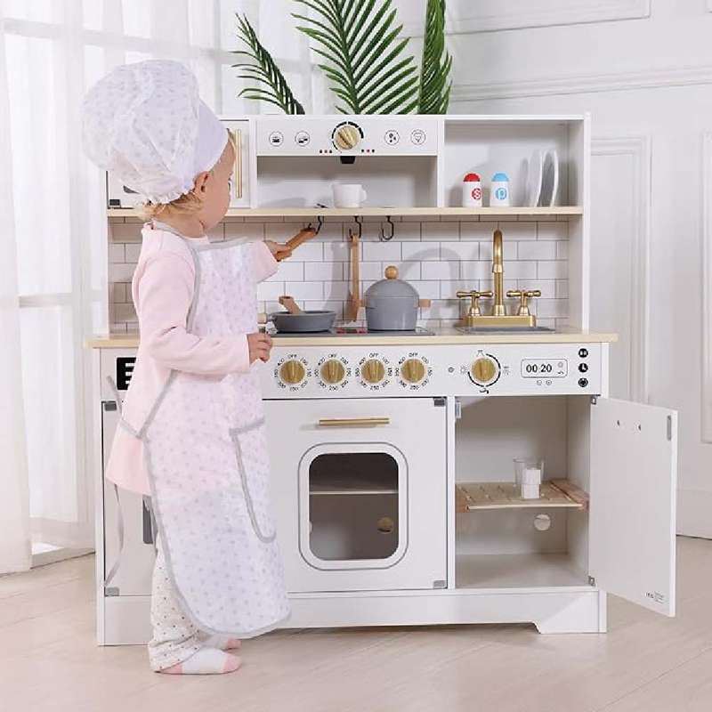 TookyToy - Pretend Play Wooden Kitchen Set