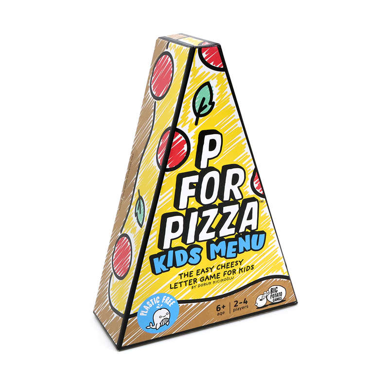 Big Potato Games - P for Pizza - Kids Card Game - 2-4 Players
