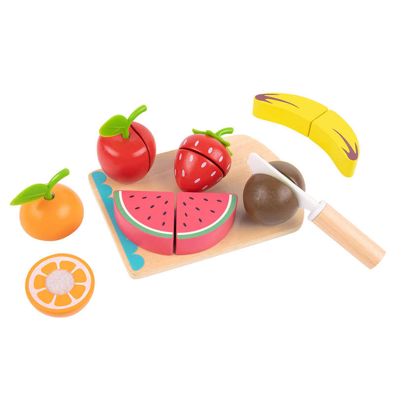 TookyToy - Wooden Cutting Fruits Toy Set