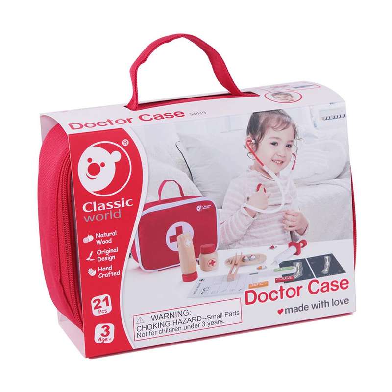 Classic World - Pretend & Play - Doctor Case - New!