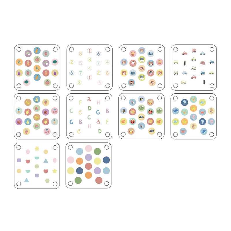 TookyToy - Apple Memory Game with Activity Cards