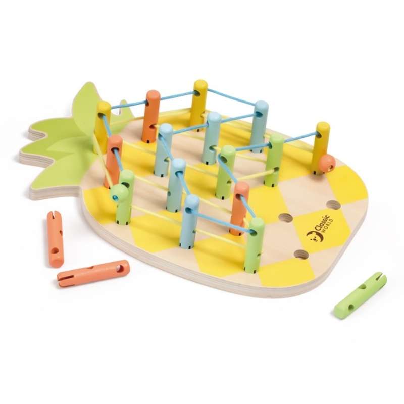 Classic World - Pineapple Linking Game With Activity Cards