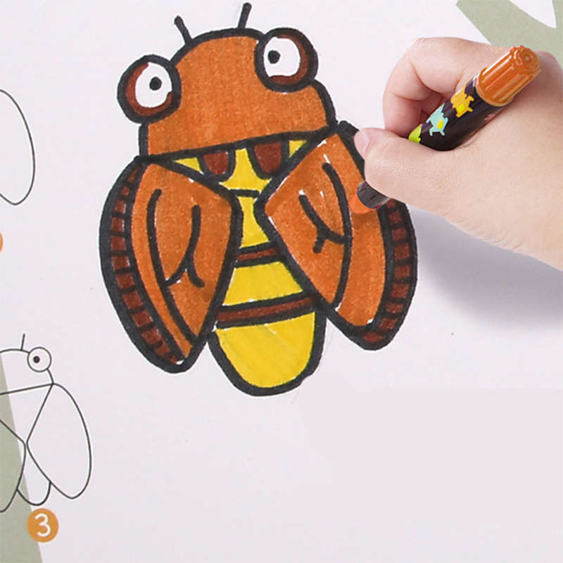 Jar Meló - Step by Step Drawing Book - Cartoon Characters