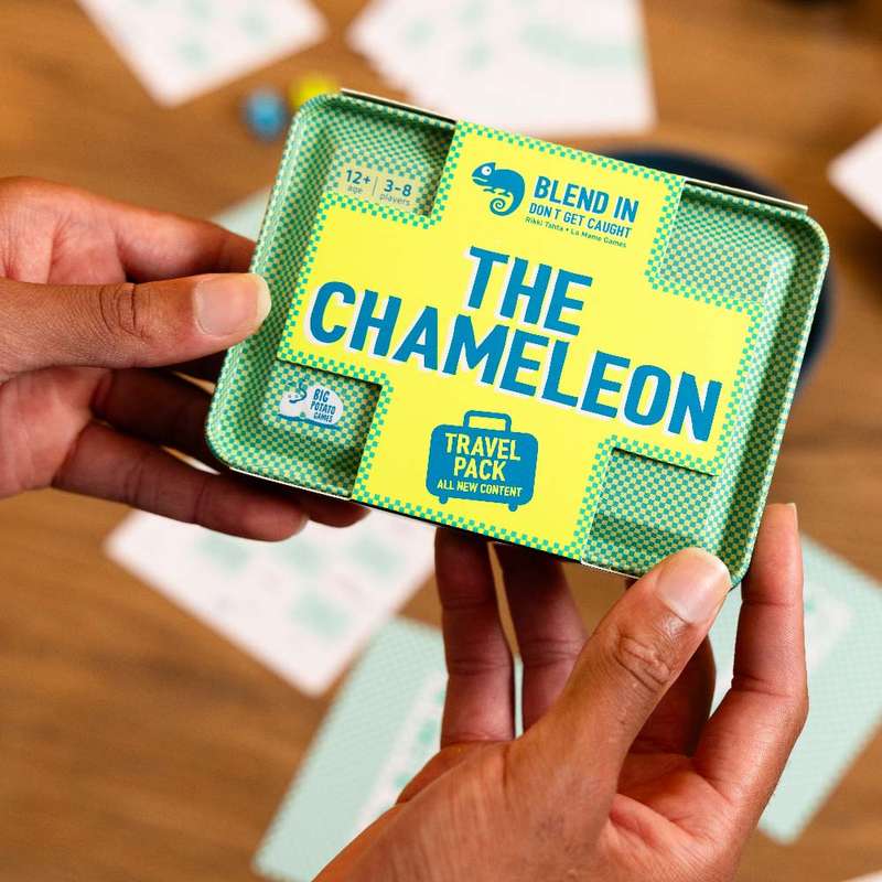 Big Potato Games - The Chameleon - Strategic Family Game - Travel Size - 3-8 Players