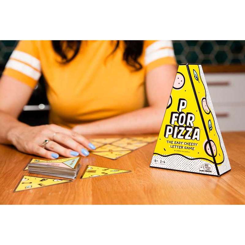 Big Potato Games - P For Pizza - Family Card Game - 2-4 Players