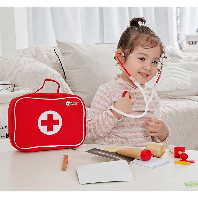 Classic World - Pretend & Play - Doctor Case - New!
