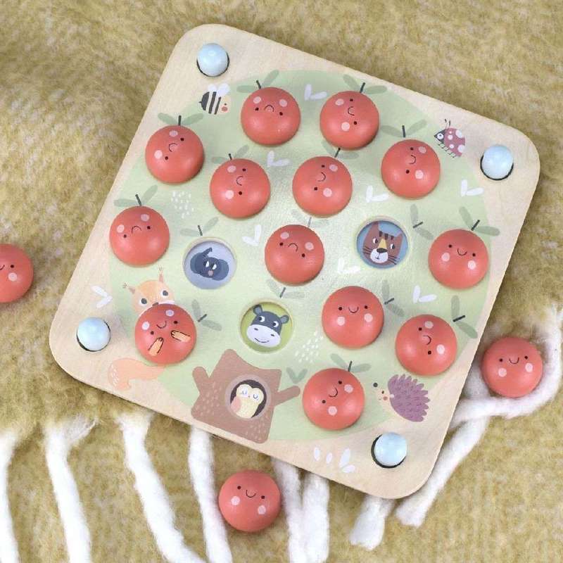 TookyToy - Apple Memory Game with Activity Cards