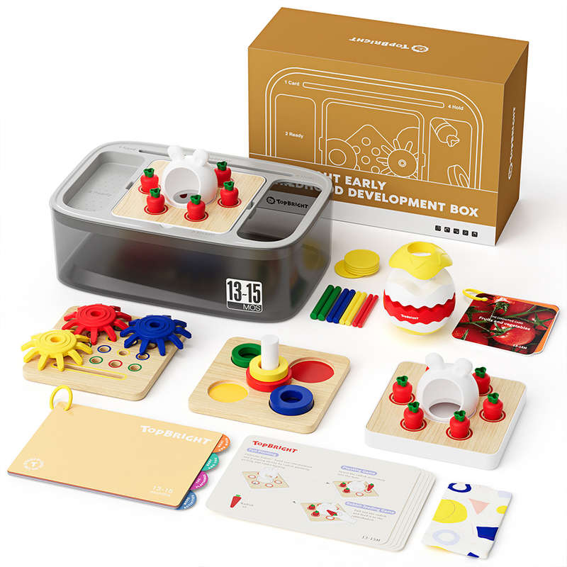 TopBright - Educational Activity Box - 40pcs - 13-15 Months
