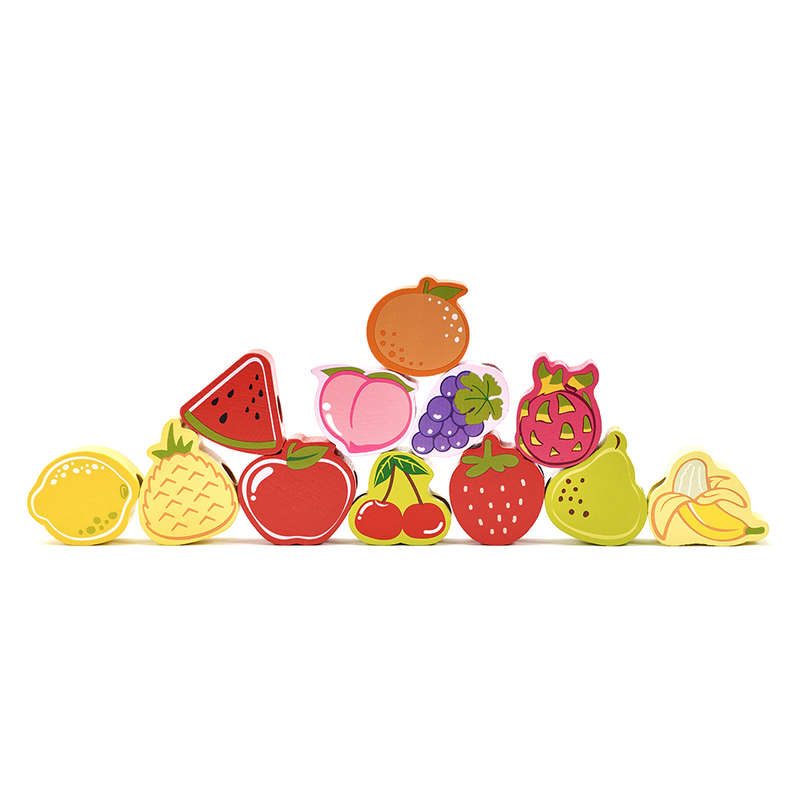 Classic World - Lacing Beads - Fruit - 13pcs