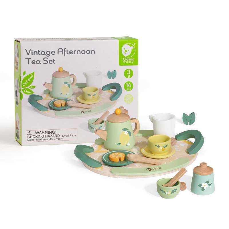 Classic World - Pretend & Play - Vintage Afternoon Tea Set
