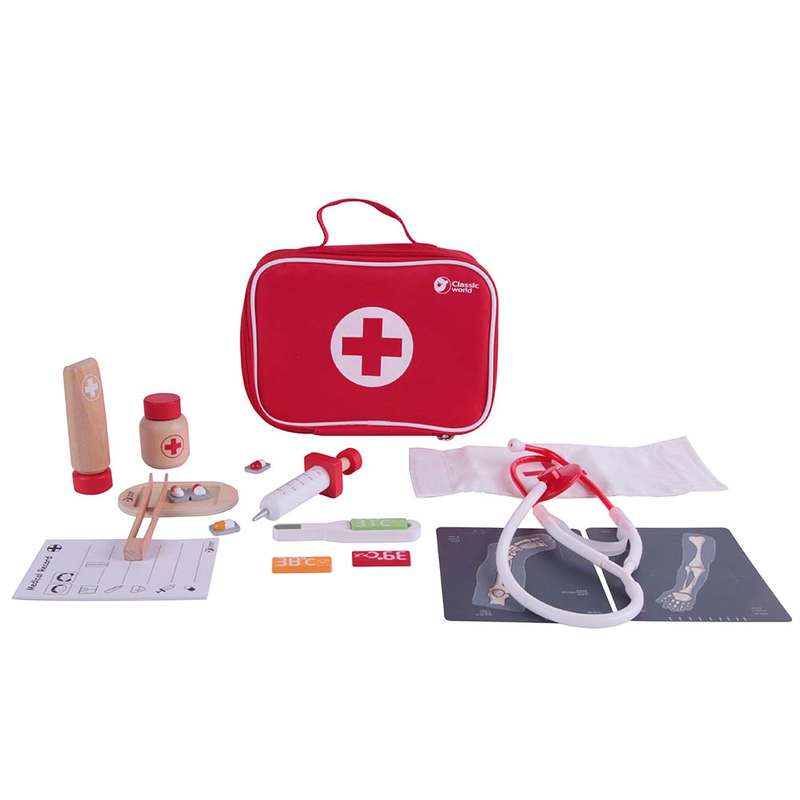 Classic World - Pretend & Play - Doctor Case - New!