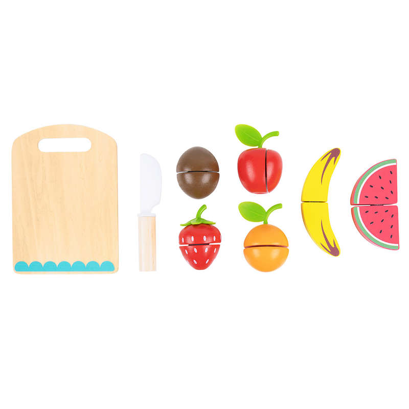 TookyToy - Wooden Cutting Fruits Toy Set