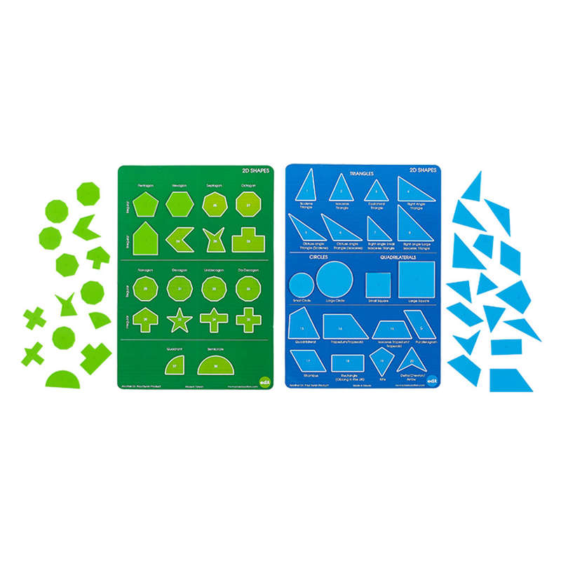 EDX Education - 2D Shape Set - 2D Shapes & Posters