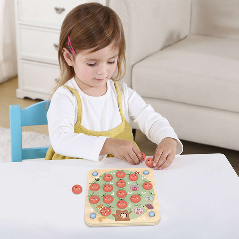 TookyToy - Apple Memory Game with Activity Cards