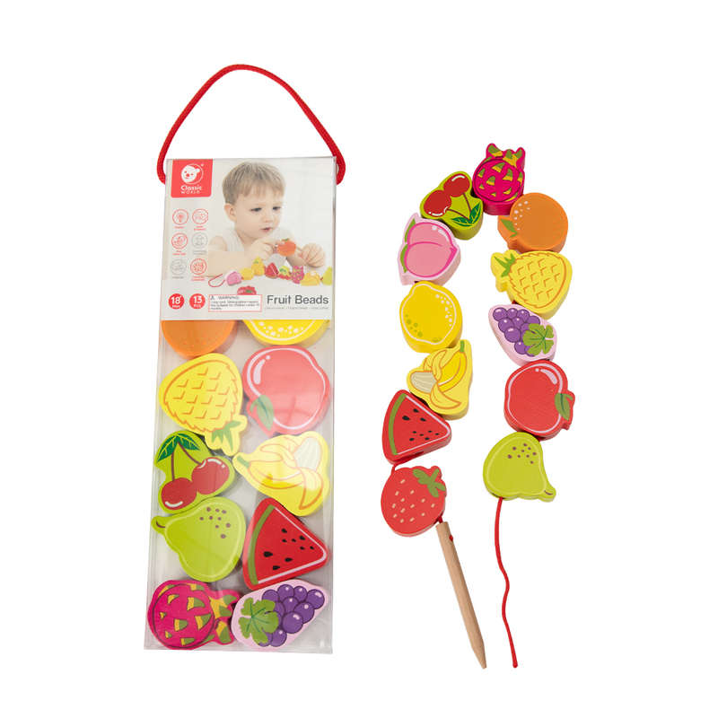 Classic World - Lacing Beads - Fruit - 13pcs