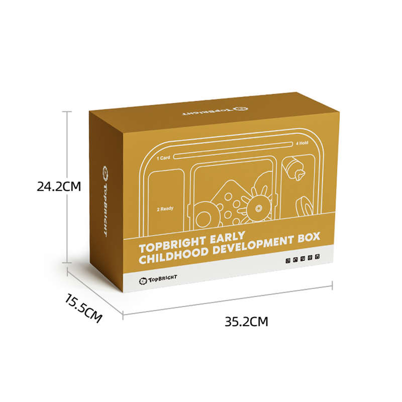 TopBright - Educational Activity Box - 25pcs - 9-10 Months