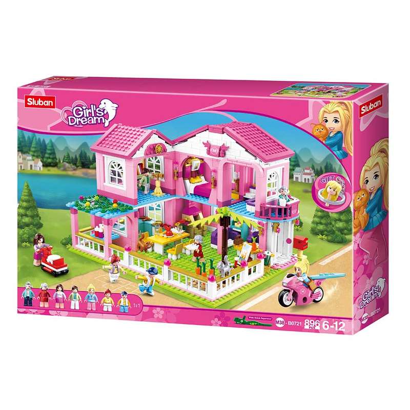Sluban - Girls Dream - Villa - 896pcs