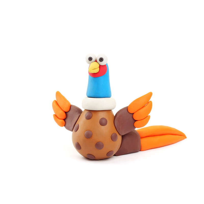 Hey Clay - Modelling Air-Dry Clay with Fun Interactive App - Pheasant, Ara Parrot, Dove, Series B...
