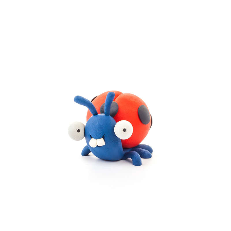 Hey Clay - Modelling Air-Dry Clay with Fun Interactive App - Ladybird, Snail, Dragonfly, Series B...
