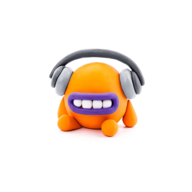 Hey Clay - Modelling Air-Dry Clay with Fun Interactive App - Muzon, Volcano, Bigfoot, Series Alie...