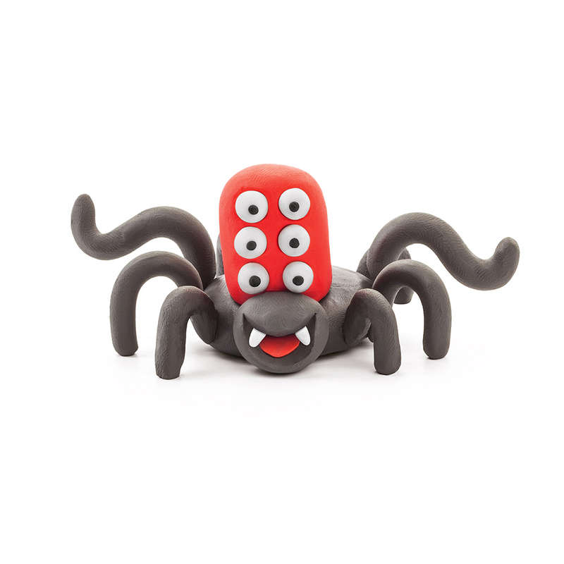Hey Clay - Modelling Air-Dry Clay with Fun Interactive App - Spider, Mantis, Caterpillar, Series ...