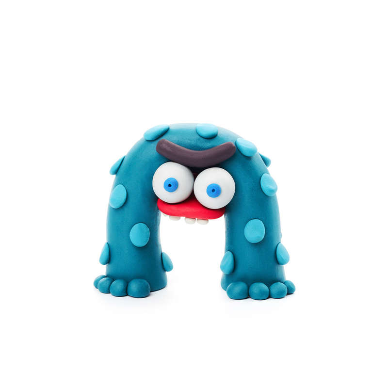 Hey Clay - Modelling Air-Dry Clay with Fun Interactive App - Muzon, Volcano, Bigfoot, Series Alie...
