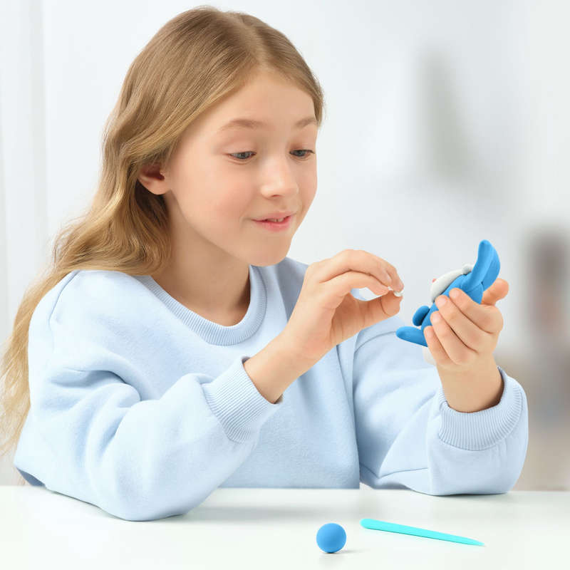 Hey Clay - Modelling Air-Dry Clay with Fun Interactive App - Animals, 15 cans
