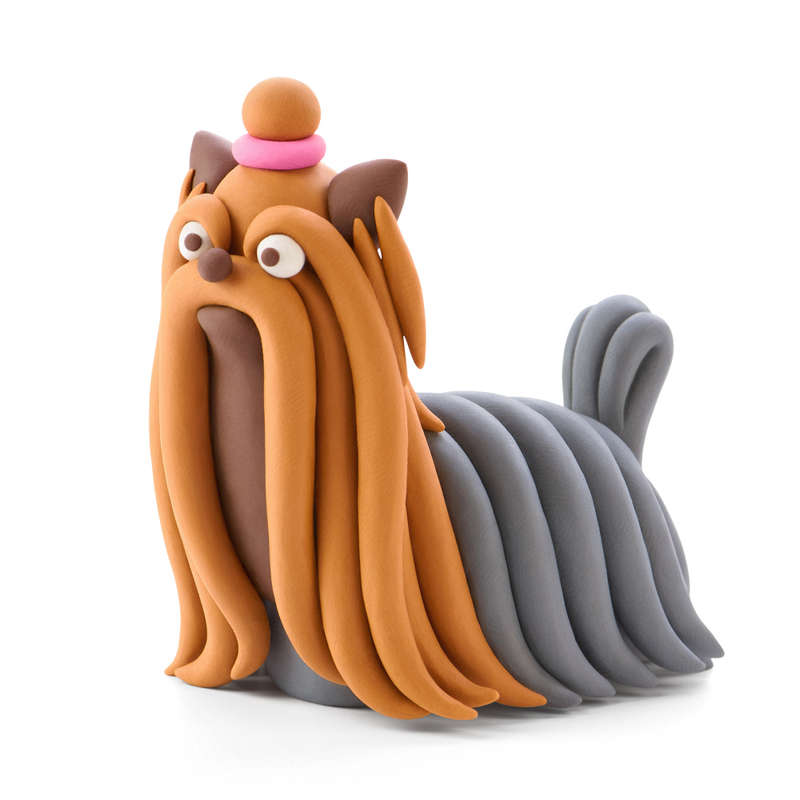 Hey Clay - Modelling Air-Dry Clay with Fun Interactive App - Shepherd, Yorkie, Bull Terrier, Seri...