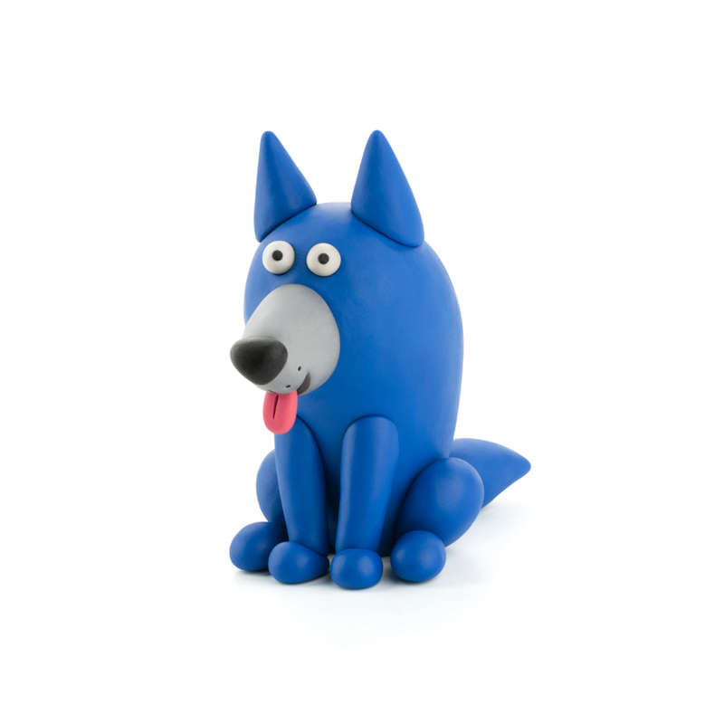 Hey Clay - Modelling Air-Dry Clay with Fun Interactive App - Wolf, Fox, Squirrel, Series Forest A...