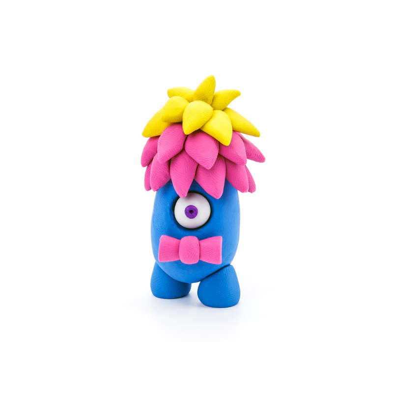 Hey Clay - Modelling Air-Dry Clay with Fun Interactive App - Hipster, Bigwig, Donut, Series Monst...
