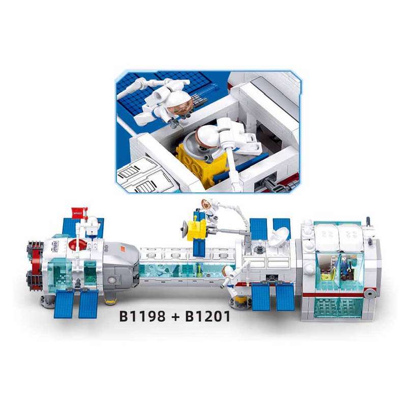 Sluban - Space - Dream Space Station Code Module - 502 Pieces