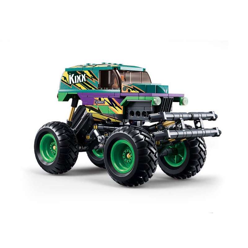 Sluban - Pull Back PowerBricks - Off Road Vehicle - 252pcs
