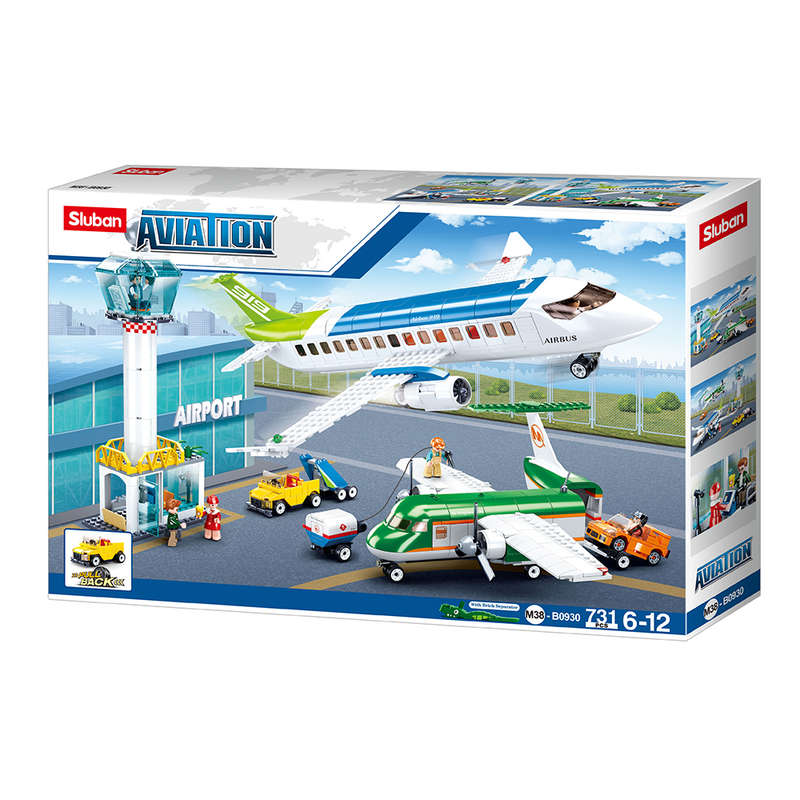 Sluban - Aviation - Airport - 731pcs